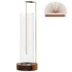 Stylish Anti-Ash Incense Holder with Glass Bottle