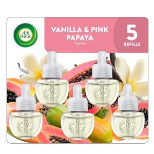 Air Wick Essential Oils 5 Pack - Vanilla & Papaya