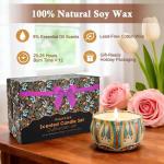 12-Pack Luxury Soy Wax Scented Candles Set