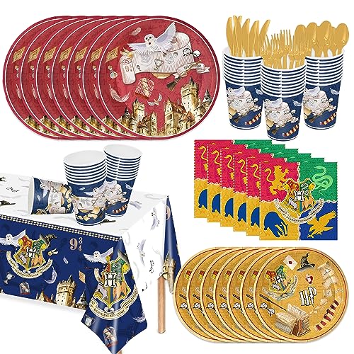 Harry Potter Birthday Party Supplies Set for 24