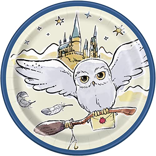 Harry Potter Round Dessert Plates - Set of 8