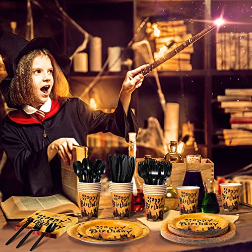 Wizard Birthday Party Supplies Set for 25 Kids