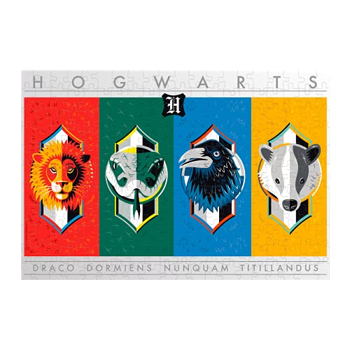 Harry Potter House Crests 500 Piece Jigsaw Puzzle