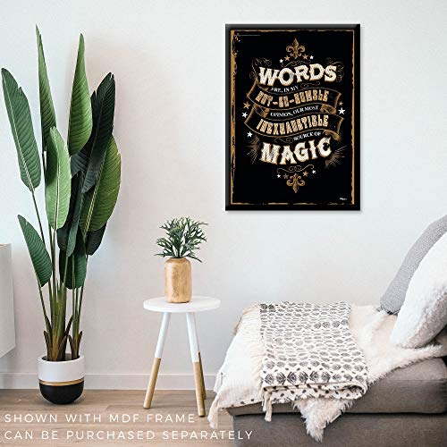 Dumbledore Quote Wall Art - Words are Magic