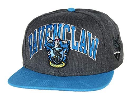 Ravenclaw House Crest Embroidered Snapback Hat