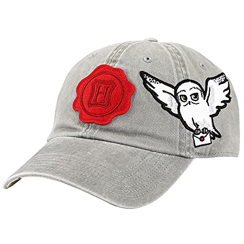 Hogwarts Wax Stamp Snapback Hat in Gray