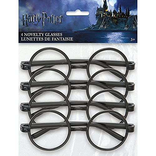 Harry Potter Glasses - Pack of 4 for Cosplay