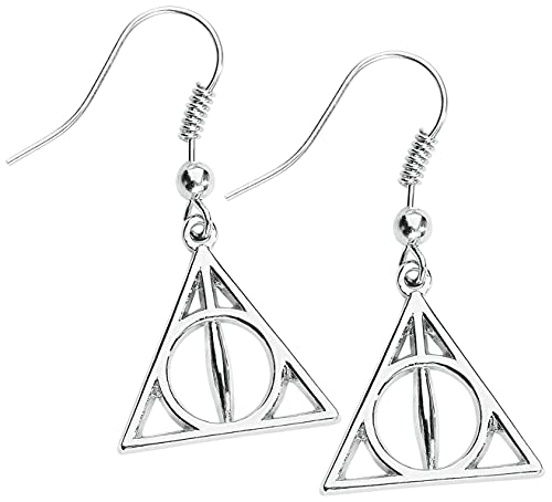 Harry Potter Deathly Hallows Earrings - Official Jewelry