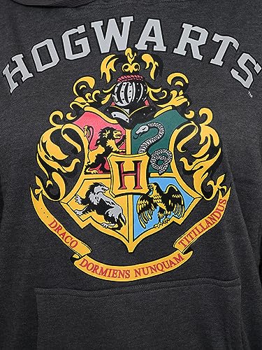 Hogwarts Crest Charcoal Women's Hoodie