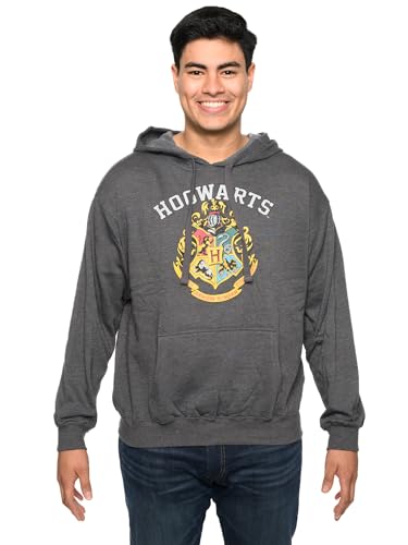 Hogwarts Crest Charcoal Women's Hoodie