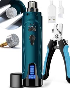 Silent Groom Pro Dog Nail Grinder - 3 Speeds