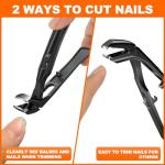 Toe Nail Clippers for Thick Nails - Angled Design