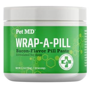 Pet MD Bacon Flavor Pill Wrap for Dogs - 59 Servings