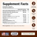 Joint Support Supplement with Glucosamine and Turmeric