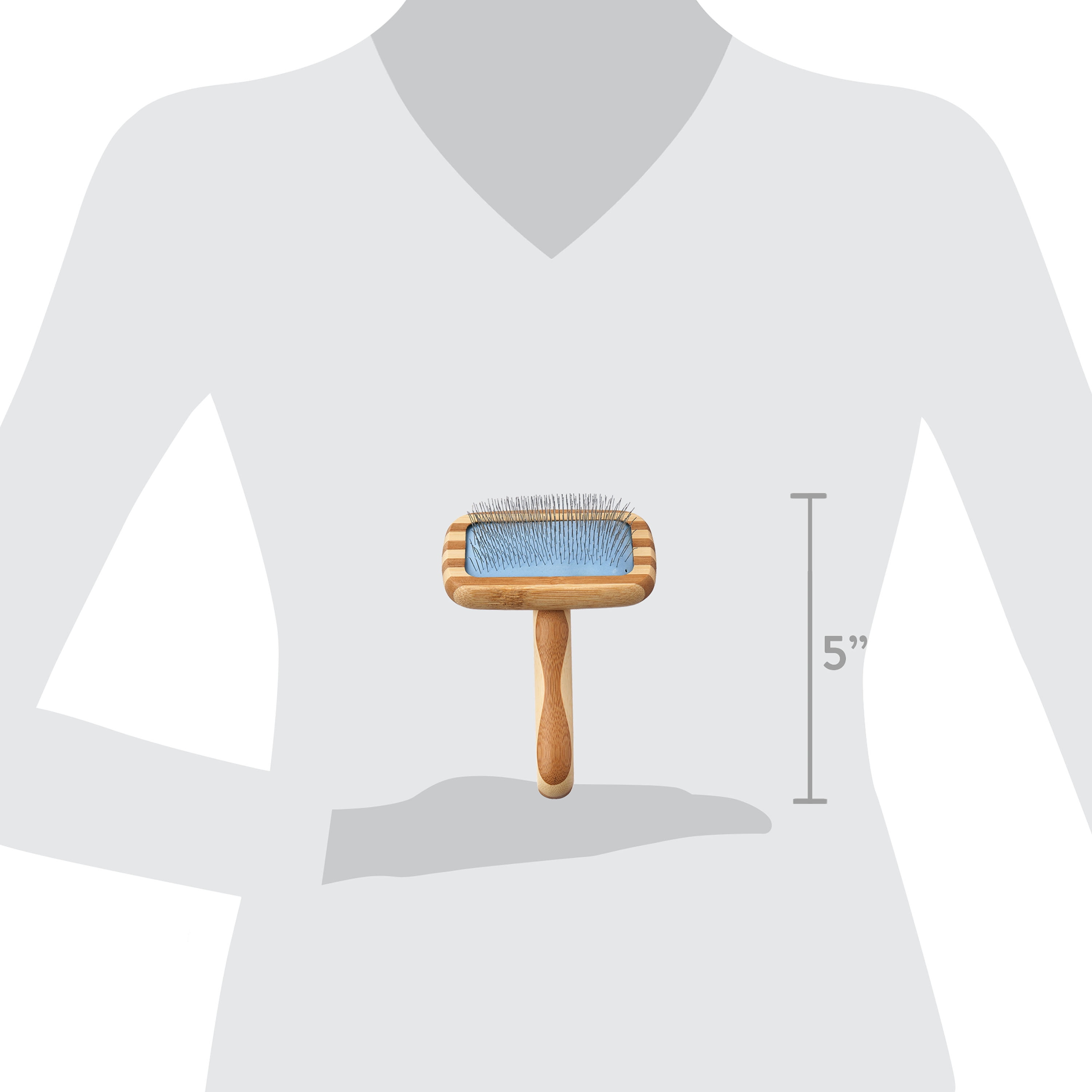 Bamboo Slicker Brush for Bengal Cats