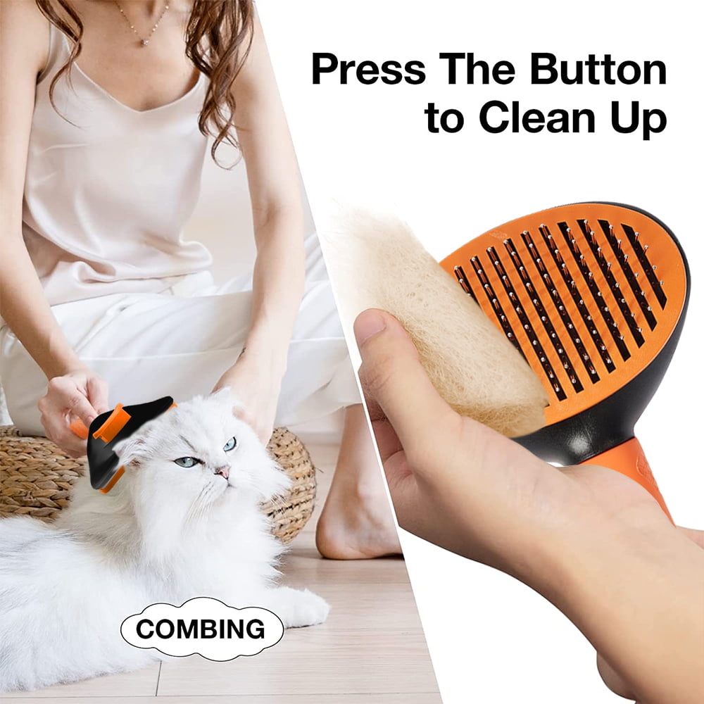 Bengal Cat Grooming Brush for Shedding and Mats