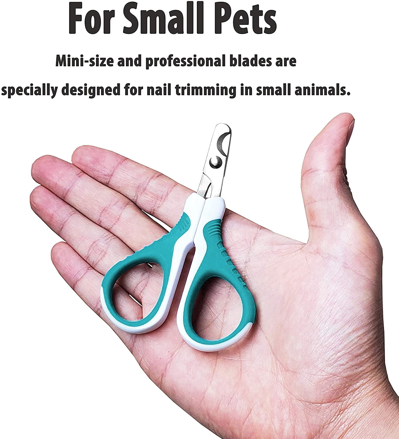 BIMZUC Stainless Steel Cat Nail Clippers - Blue