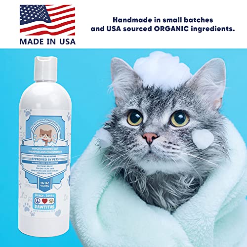 Pawtitas Natural Oatmeal Shampoo for Bengal Cats