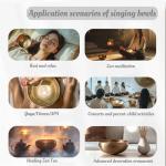 Mini Tibetan Singing Bowl Set for Meditation & Healing