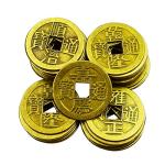 100 Chinese Fortune Coins for Feng Shui Luck