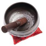 Tibetan Singing Bowl Set for Meditation & Wellness