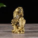 Resin Money Fish Statue for Feng Shui Wealth