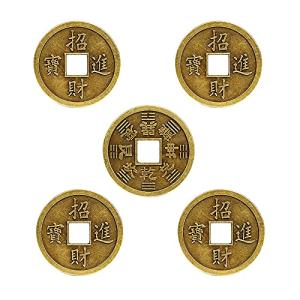 Extra Large Feng Shui Coins - 5 Pack