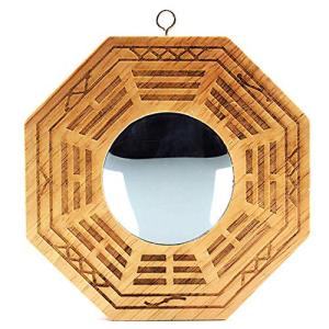 4-Inch Convex Chinese Bagua Mirror for Feng Shui