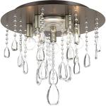 Anjoux Antique Bronze Flush Mount Light Fixture