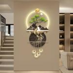 Large Metal Wall Art with LED Light