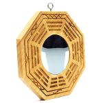4-Inch Convex Chinese Bagua Mirror for Feng Shui