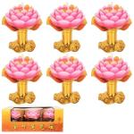 Lotus Flower Shaped Candle Set for Feng Shui