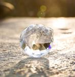 10pcs Clear Crystal Ball Feng Shui Suncatchers