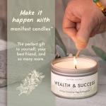 Money Candle with Sage & Bergamot for Abundance