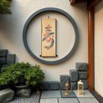 Koi Fish Wall Art for Feng Shui Decor