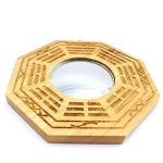 4-Inch Convex Chinese Bagua Mirror for Feng Shui