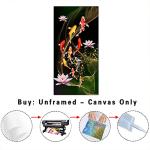 Koi Fish Feng Shui Canvas Art - 9 Fish