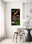 Koi Fish Feng Shui Canvas Art - 9 Fish