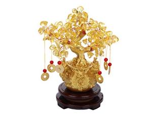 Crystal Money Tree for Wealth and Prosperity