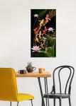 Koi Fish Feng Shui Canvas Art - 9 Fish