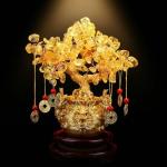 Crystal Money Tree for Wealth and Prosperity