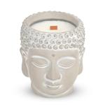 Meditation Buddha Candle with Smoky Oud Scent