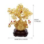 Crystal Money Tree for Wealth and Prosperity