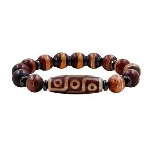 Nine Eyes Dzi Feng Shui Healing Bracelet