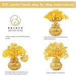 Citrine Crystal Money Tree for Luck and Wealth