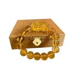 Citrine Wealth Bracelet with Pi Yao Charm