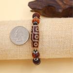 Nine Eyes Dzi Feng Shui Healing Bracelet