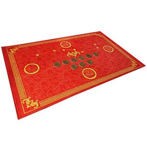 Lucky Light Red Feng Shui Door Mat