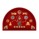 Feng Shui Outdoor Doormat with Dragon and Phoenix