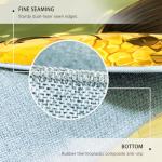 Lucky Koi Fish Pond Area Rug 5ft